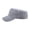 Gray, variant on Distressed Baseball Cap Wash Cotton Adjustable Strap Comfortable Flat CricketHat