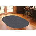thumbnail image 2 of Saturn Collection Pet Friendly Indoor Outdoor Area Rug Grey - 5' x 8' Oval, 2 of 5