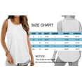 thumbnail image 5 of MOSHU 2 Pack Tank Tops for Women Loose Fit Summer Sleeveless Plus Size Tops Round Neck Flowy Casual Shirts Outfits, 5 of 7