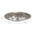 thumbnail image 5 of Zuo A11396 Jaci Plate, Antique Gold & White - Large, 5 of 5