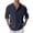 A-Navy712, variant on JAJAHO Mens Pocket T Shirts Henley Long Sleeve Summer Linen Loose Fit Solid Color Basic Tees Beach Clothes Classic Tops