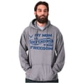 thumbnail image 5 of US Air Force My Mom Defending Freedom Hoodie Sweatshirt Women Men Brisco Brands S, 5 of 6