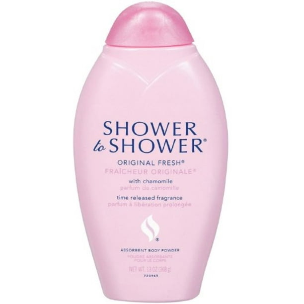 SHOWER TO SHOWER Body Powder Original Fresh 13 oz (Pack of 3) Walmart