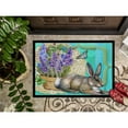 thumbnail image 3 of Springtime Easter Rabbit Door Mat, 3 of 4