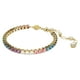 thumbnail image 2 of Pulsera Swarovski Matrix con acabado dorado multicolor, 2 of 4