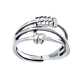 thumbnail image 3 of Guardurnaity Anillo de ansiedad para aliviar el desgaste ajustable, anillos abiertos, accesorios giratorios en con personalidad, Ropa, zapatos y accesorios Miscelánea, 3 of 6