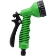 thumbnail image 2 of Plant Sprinkler Hose Kit 7 Pattern Water Jet Car Water Spray Gun Adjustable Car Wash Hose Garden Spray Portable High Pressure Gun Sprinkler Nozzle (Color : Green), 2 of 7
