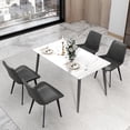 thumbnail image 2 of bokifol Dining Table,Kitchen Table,for Dining Room,Seats 4-6 People,Modern Farmhouse,Heat-Resistant Surface,Quick Assembly, 2 of 8