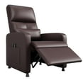 thumbnail image 2 of Power Recliner Chair with Adjustable Back & USB Port - Ergonomic PU Leather Home Theater Seat with Padded Seat, Tall Back & Side Pockets for Living Room, 2 of 9