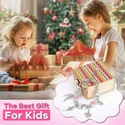 Jewellery Charm Bracelet Set for Kids Girls, Toys for 6-10 Year Old Girls Jewellery Boxes Birthday Gift for Kid Girl Age 7 8 9 10 Kids Arts and Crafts Present for 6-12 Year Old Girl Child