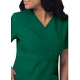 thumbnail image 4 of Sivvan Women's Scrubs Mock Wrap Top (Available in 15 Colors), 4 of 7