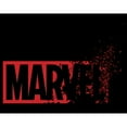 thumbnail image 2 of Men's Marvel Logo Fades to Dust Graphic Tee Black 4X Large, 2 of 3
