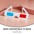 thumbnail image 3 of BESTYASH 40Pcs Assorted Color 3D Glasses for Movies and Anaglyph 3D Viewing Entertainment, 3 of 8