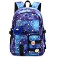 thumbnail image 1 of Mochila para portátil Hidds, mochila escolar de 16 pulgadas para niñas Galaxy Blue, 1 of 6