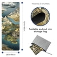 thumbnail image 4 of Landscape Yoga Mat Towel with Storage Bag - 72.8"x26.8" for Yoga, Pilates, Fitness - Includes Yoga Blanket and Towel, 4 of 6
