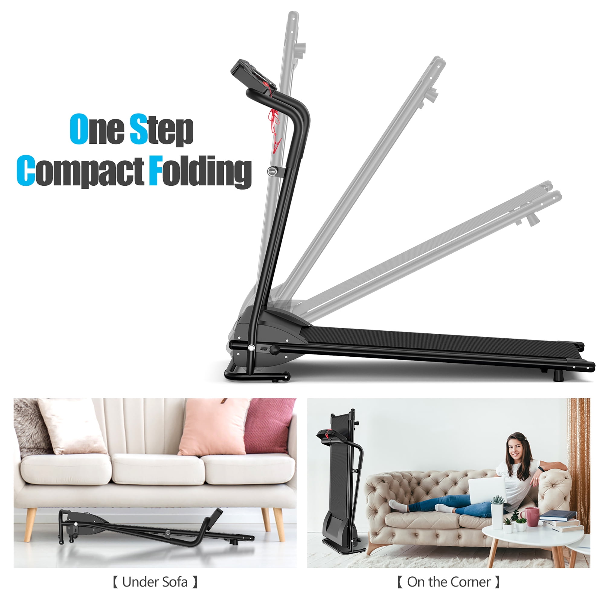 1hp goplus online electric treadmill review