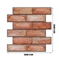 thumbnail image 3 of Peel and Stick Backsplash Self Adhesive Marble Subway Tile Sticker 4 Sheet 12"x12" Backsplash Tile for Kitchen Peel and Stick Peel and Stick Tile for Bathroom Laundry Room Cabinet Shower, 3 of 8