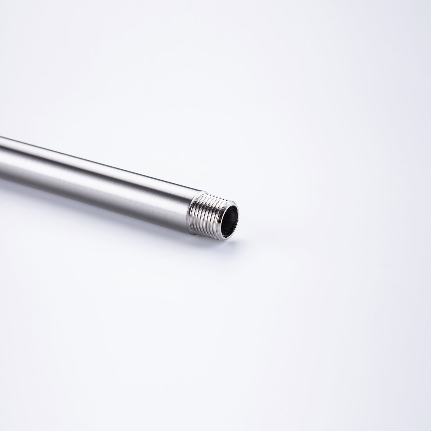 Shower Arm, Extra Fixed Arm with Flange, Stainless Steel Wall-Mounted ShowerHead Arm