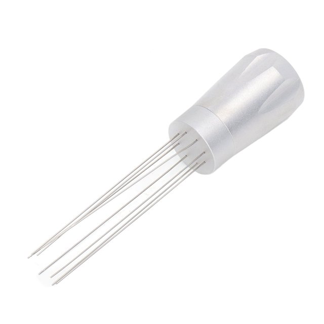 Distributeur de Poudre d'Aiguille de Distribution de Café Diffuseur en Acier Inoxydable, Outil en Alliage d'Aluminium