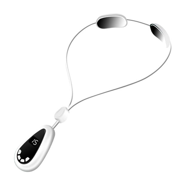 Masajeador de cuello portátil con correa para el cuello alivio del dolor de cuello 6 modos de masaje 15 intensidad