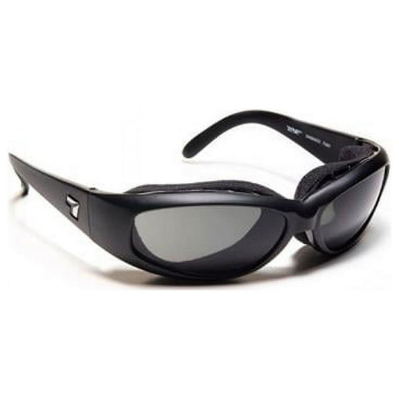 7eye 350542 Chubasco Sharp View Copper Sunglasses- Black - Small & Large