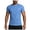 Blue, variant on Leey-World Men's Muscle Slim Henley Shirts Crewneck Longline T-Shirt Gym Workout Athletic Shirt Tees with Button T Shirts Men(Blue,M)