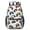 Monster Cartoon Truck White Pattern-1, variant on Monster Cartoon Truck White Pattern 17" Waterproof Oxford School Backpacks for Teens, S-Shape Padded Straps, for School, Travel, Hiking, Camping