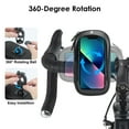 thumbnail image 5 of EEEkit Universal Phone Mount for Bike, Waterproof Bicycle Front Frame Handlebar Bag with Touch Screen, Phone Holder Case Compatible with iPhone 13 12 Pro 11 XS Max XR 8 Plus, 5 of 8