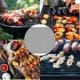 thumbnail image 4 of DéCoupable Grille Anti-AdhéSif Mailles De Grill RéUtilisables pour Barbecue Filet De Barbecue RéSistant à La Chaleur pour Griller Cuisson Barbecue Petits Pains Maison Jardin ExtéRieur 40X33Cm, 4 of 6