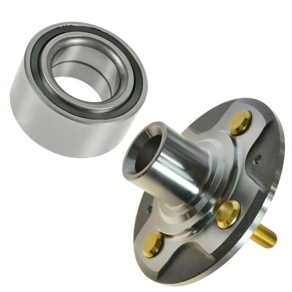 TRQ Front Wheel Hub & Bearing for Honda Civic 01 02-05 Hybrid BHA53184