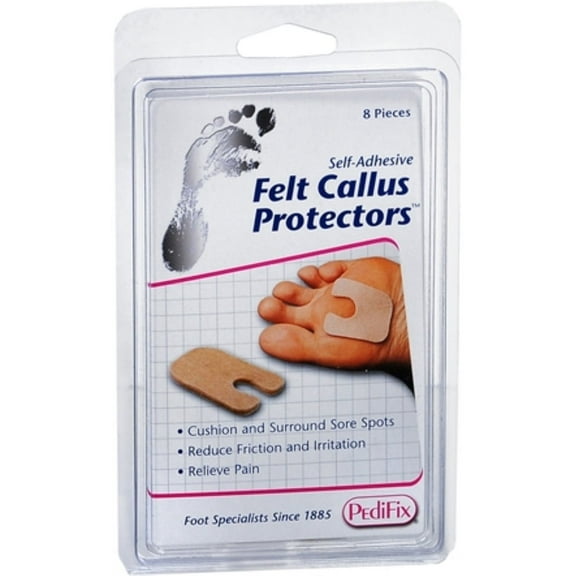 PediFix Felt Callus Protectors 8 Each