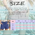 thumbnail image 4 of Charmgo Womens Summer Shorts Clearance, Women Summer Fashion High Waisted Straight Leg Shorts Casual Loose Drawstring Shorts with Pocket, Bermuda Shorts for Women Blue XXL, 4 of 8