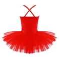 thumbnail image 4 of Niños Niñas Ballet Tutu Ropa de baile traje de baño para chicas bailarinas leotardo de gimnasia Ballet contemporáneo vestidos de baile, 4 of 5