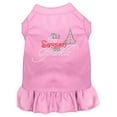 thumbnail image 1 of Tis The Season To Sparkle Rhinestone Dog Dress Light Pink Sm (10), 1 of 1