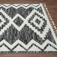 thumbnail image 5 of Luxe Weavers South Western Geometric Fringe Black 5x7 Area Rug, Indoor Carpet, 5 of 8