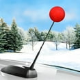 Happy Balls Plain Red Ball Antenna Topper