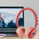 thumbnail image 5 of Methold Auriculares con cable Jack de 3,5 mm, auriculares estéreo con control de volumen para niños, auriculares con micrófono, tabletas de Electrónica rojo, 5 of 6