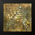 thumbnail image 2 of Marcon, Michael 20x20 Black Modern Framed Museum Art Print Titled - Fractal I, 2 of 5