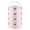 Pink, variant on VQPeo Bento Box 304 Stainless Steel Lunch Box 4 Layers Stackable Leak-Proof Thermal Bento Boxes for Adults Portable Food Container for Office Work Home Picnic