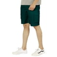 thumbnail image 4 of Inkmeso Solid Cargo Shorts For MenRelaxed Fit Casual Shorts Loungewear Everyday Cotton Pants, 4 of 7