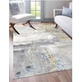 thumbnail image 4 of Tapete Decorativo Meta Grey 160 x 230 cm - Alfombra Grande Saffron Looms, 4 of 6