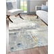 thumbnail image 4 of Tapete Decorativo Meta Grey 160 x 230 cm - Alfombra Grande Saffron Looms, 4 of 6