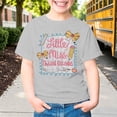 thumbnail image 6 of SGMVNU Girls Third Grade T Shirts Short Sleeve Crew Neck Relaxed Fit Graphic Shirt Tops Back to School Clothes, Size 5-6 Years, Grey, 6 of 7