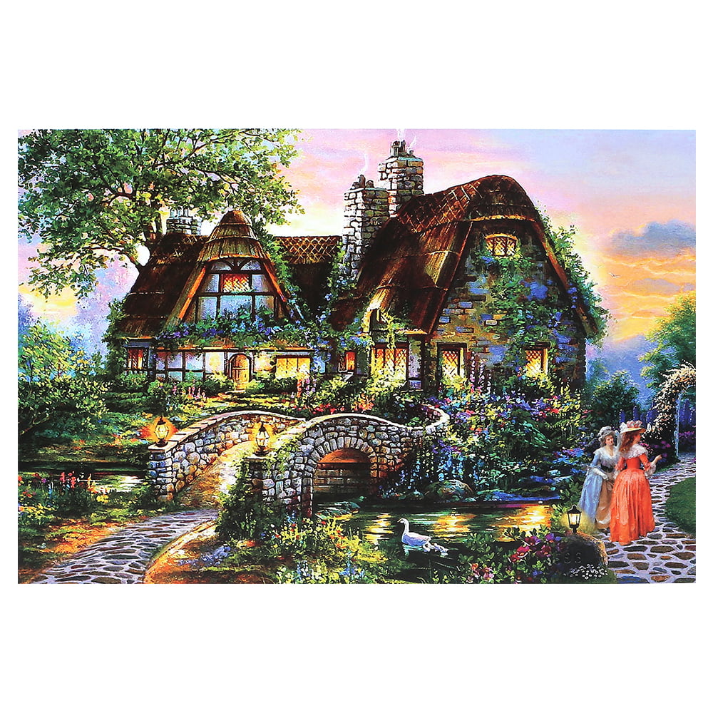 1000 Pieces Adult Jigsaw Puzzle Decompression Game Educational Game Landscape 