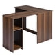 thumbnail image 4 of Escritorio de Computadora FurnitureR Escritorio en L Marron, 4 of 5