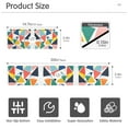 thumbnail image 3 of Yayeee Faucet Mat for Kitchen Sink 30" Diatomite Long Splash Guard Pad, Red Triangles, 2 Pack, 3 of 7