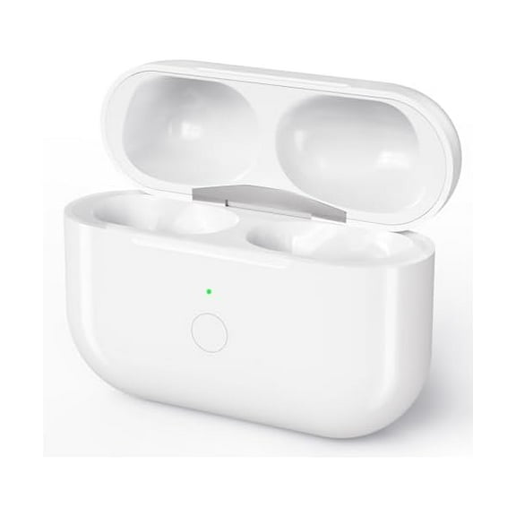 Saluqifa Wireless Charging Case Replacement Compatible with AirPods Pro 1st & 2nd Generation, [USB C Port] Wireless Charger Case Replacement for AirPods Pro 1/2 (1st & 2nd Generation), No Earbuds