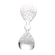thumbnail image 4 of Temporizador de reloj de arena con burbujas de canto, reloj de arena con temporizador de movimiento líquido de vidrio hecho a mano para Claro, 4 of 9