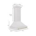 thumbnail image 5 of ZLINE KITCHEN AND BATH 8654SNZ36G ducted hood, 5 of 5