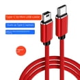 thumbnail image 4 of Cable de tránsito USB tipo C a Mini 5p Cable de datos OTG tipo C a Mini T-Port Compatibilidad versátil, 4 of 4